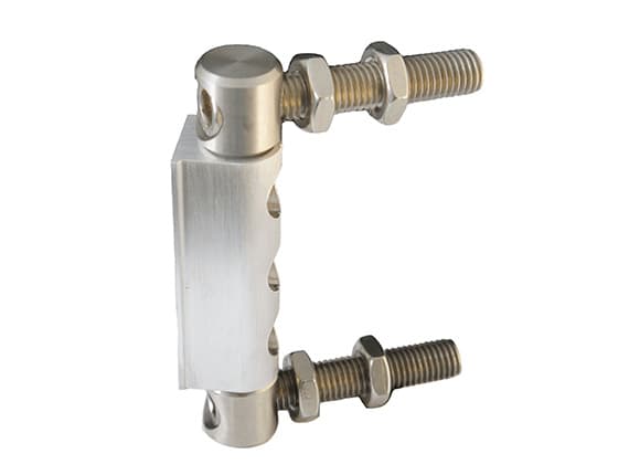 NIKO aluminiowy zawias do bram X5 ze stali nierdzewnej z trzpieniem 15 mm - zdjęcie 1